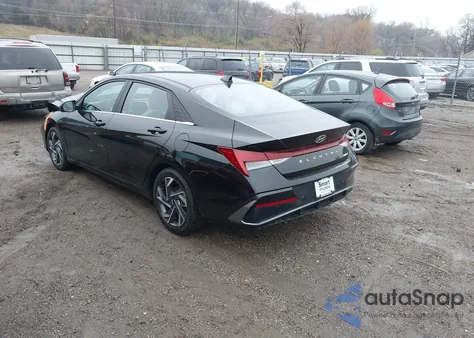 2024 Hyundai Elantra Limited from USA, damaged, VIN KMHLP4DG1RU792068